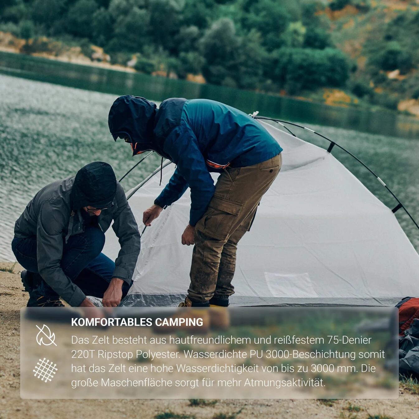 Tenda da campeggio professionale 5/5