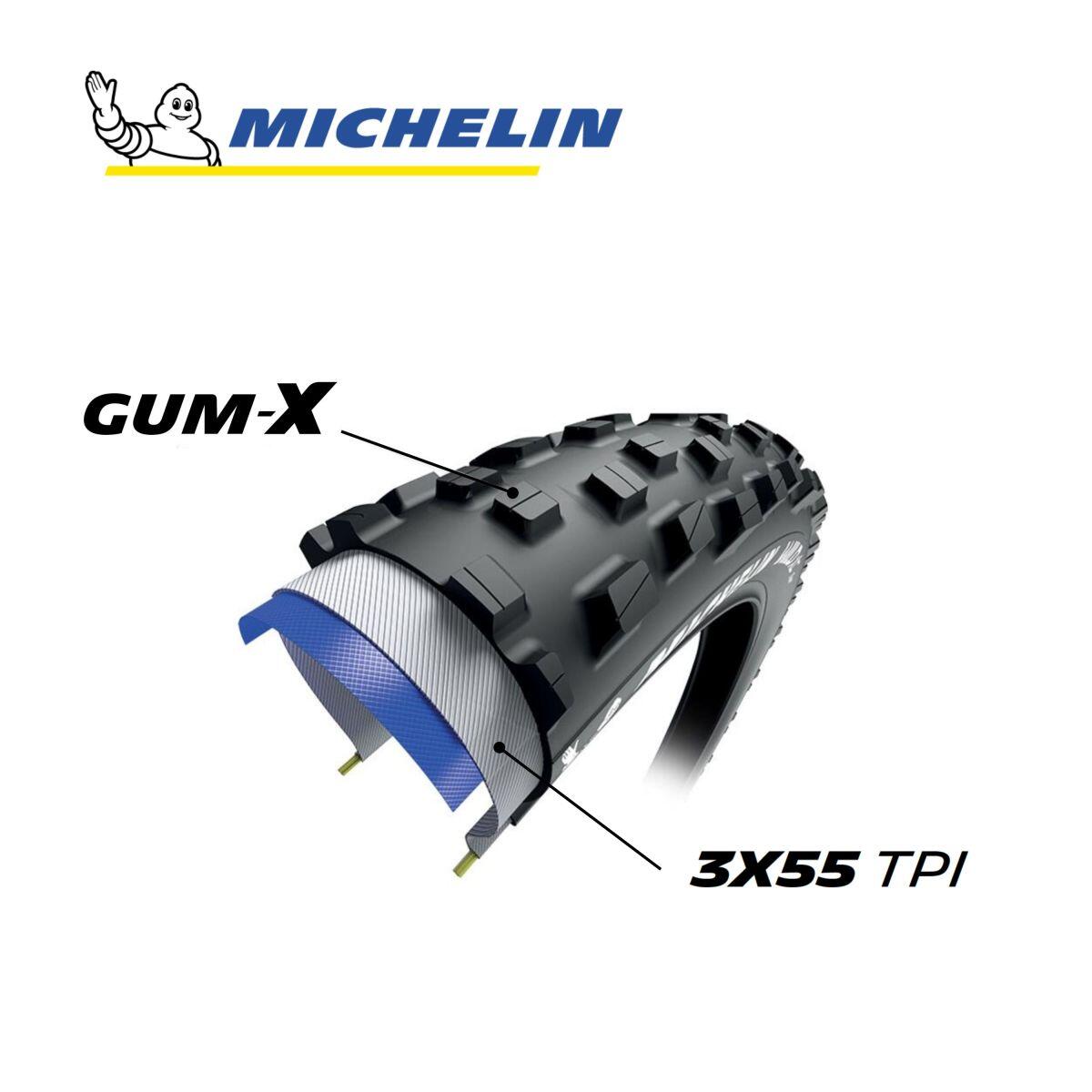 Lot de 2 pneus VTT XC Tubeless Ready 29x2.25 terrain mixte et boueux 5/7