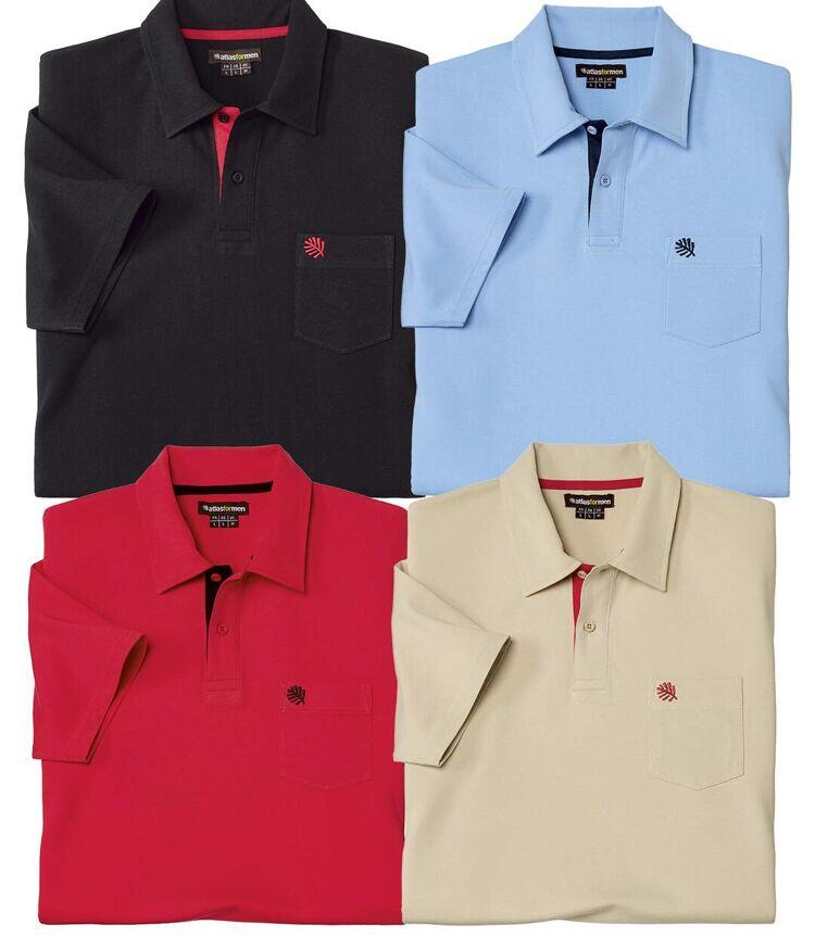 Le Lot de 4 Polos Manches Courtes 4/7