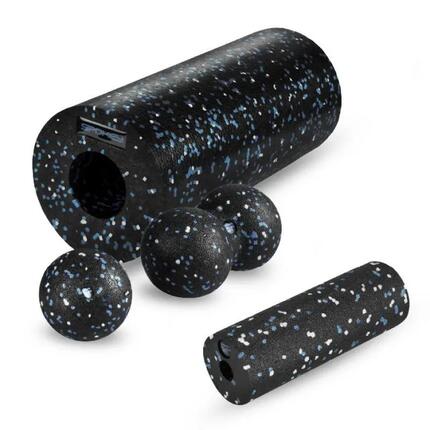 Rullo Plus Body Massager Set (Set van 4) (Zwart) 33 cm x 14 cm