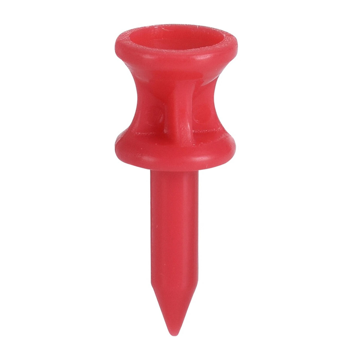Step Plastic Golf Tees (Pack of 25) (Red) 31mm 3/3