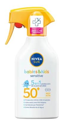 Nivea Sensitive Niño pistola F50 250ml