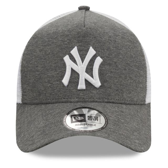 Férfi baseball sapka, New York Yankees Trucker Cap, szürke