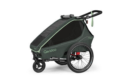 Fietskar kidgoo 1 – bosgroen (forest green)