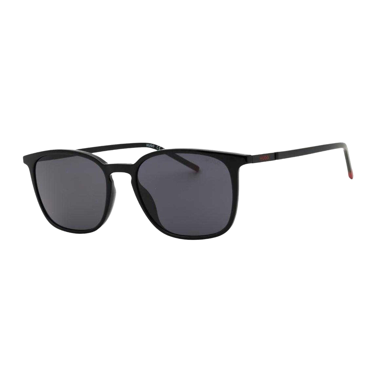 Mens Rectangular Sunglasses (Black) 2/2