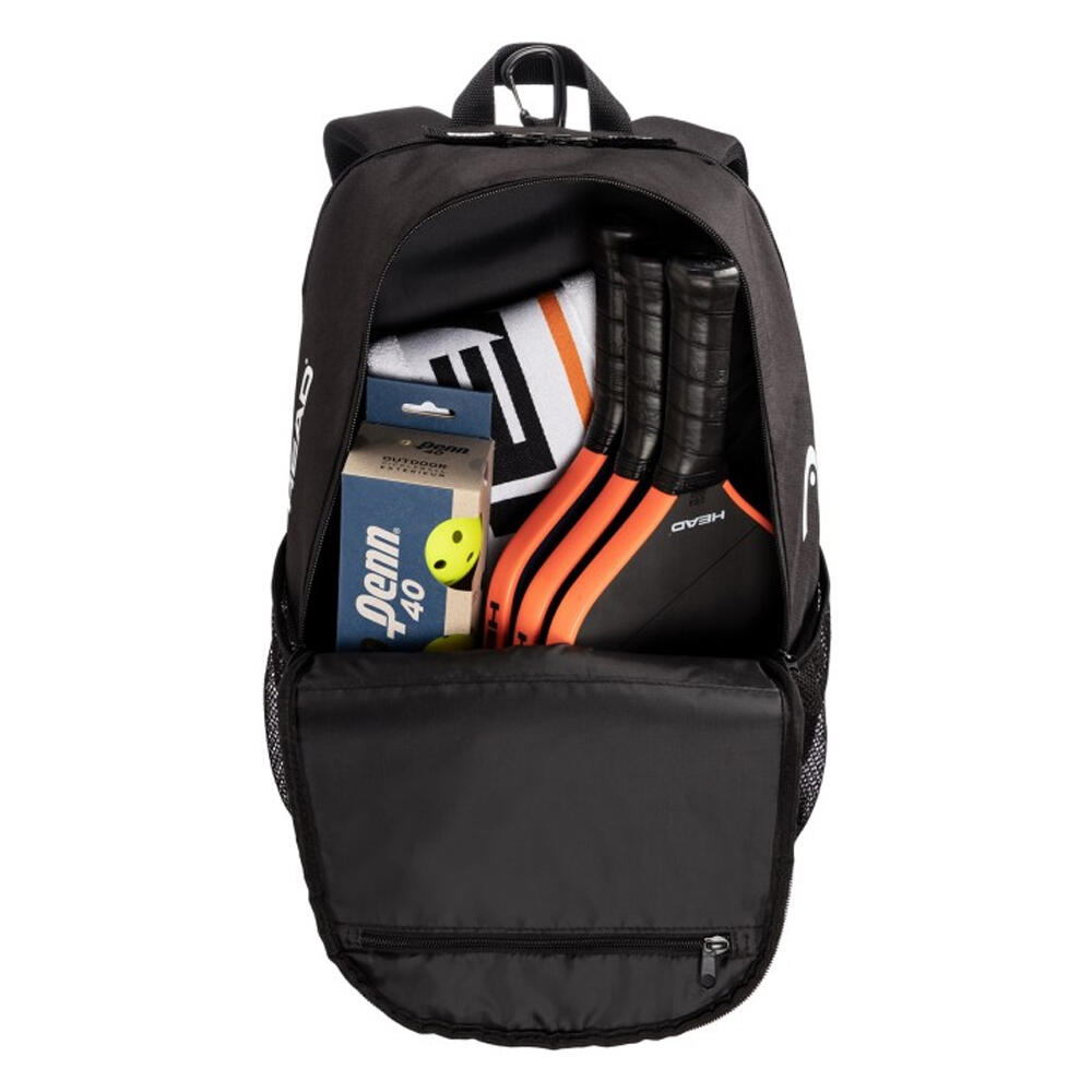 "Tour" Rucksack, Pickleball Damen und Herren Schwarz/Weiß 2/2