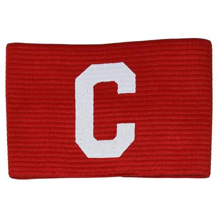 Big C" Armband des Kapitäns für Kinder Rot Einheitsgröße