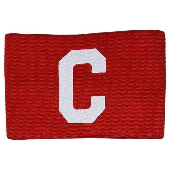 Big C" Armband des Kapitäns für Kinder Rot Einheitsgröße