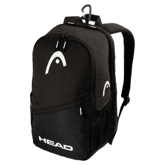 Tour" Rucksack, Pickleball Damen und Herren Schwarz/Weiß