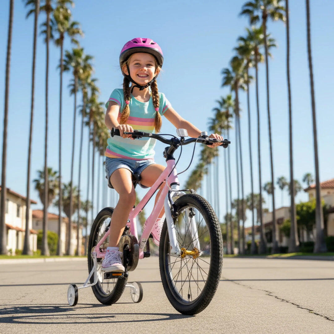 Mädchen BMX Kinderfahrrad 14", Stützräder, 3-5 Jahre 2/6