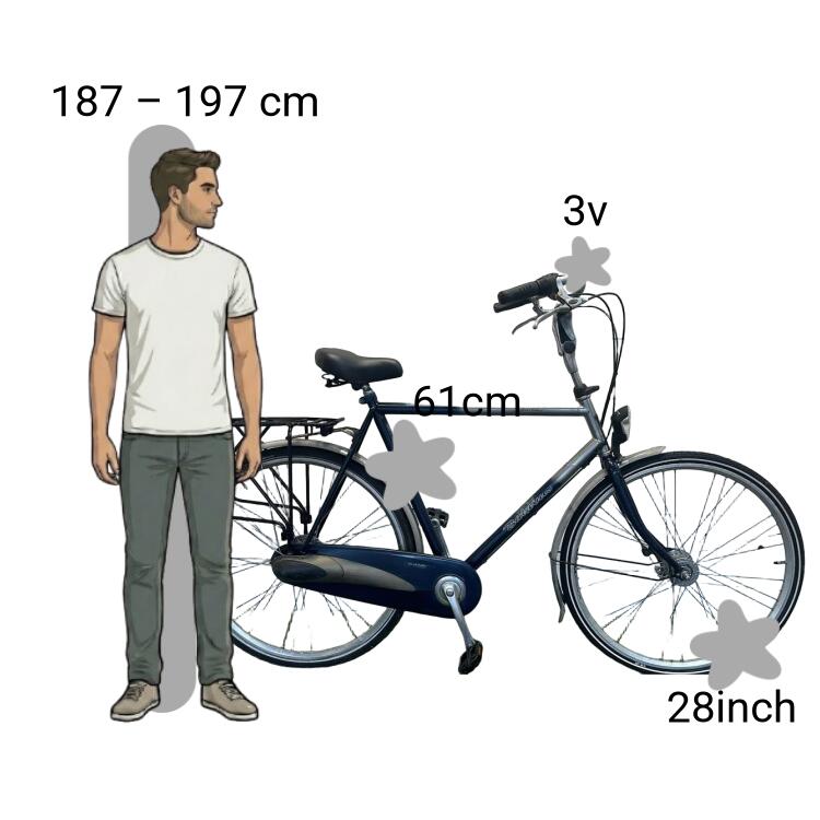 Bicicleta usada Batavus Ancona 2/4