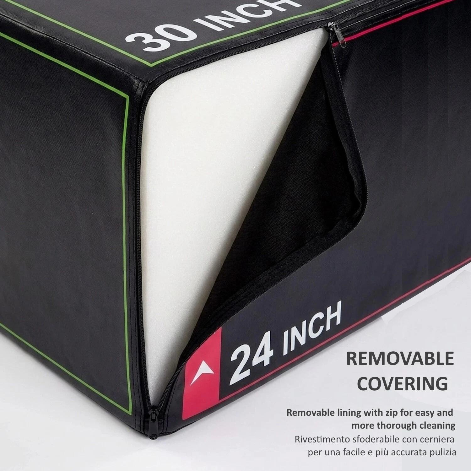 Plyo Box Macia 3 em 1, Caixa Pliométrica para Saltos FF 5/6
