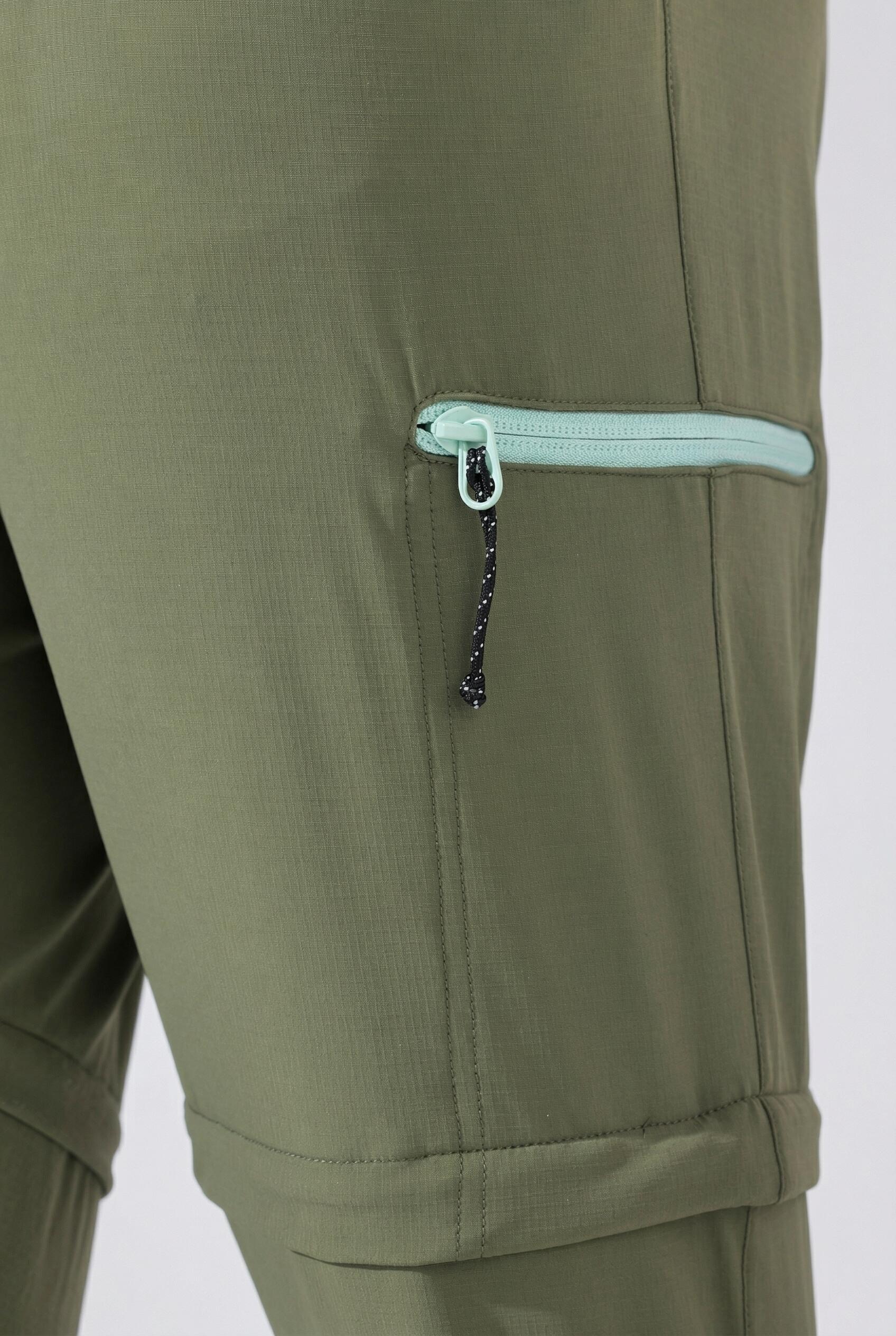 Damen Funktionshose Beine abnehmbar Moskitoschutz Zipptasche 5/7