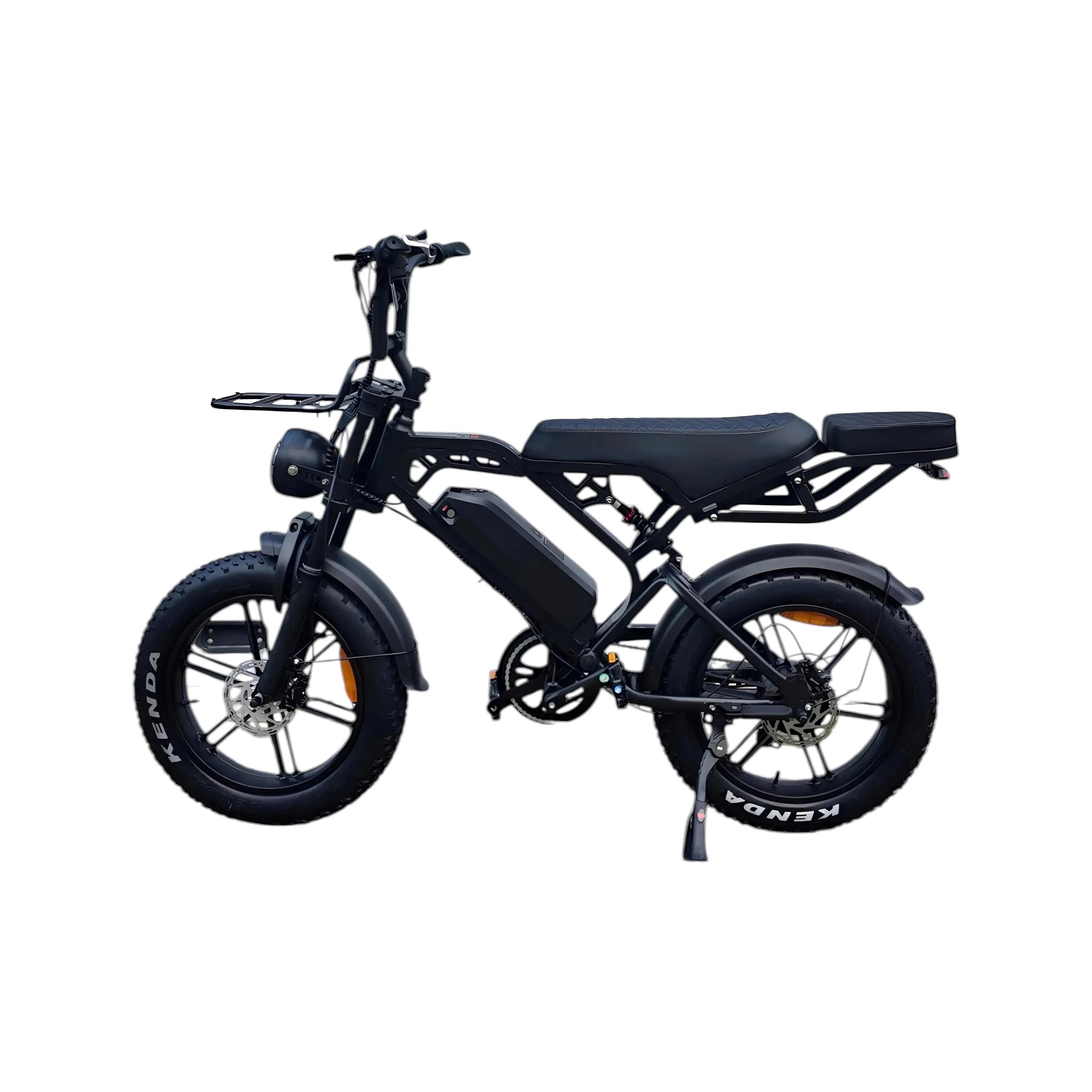 QmWheel V20 Pro fatbike — Zwart, incl. accessoireset 2/5