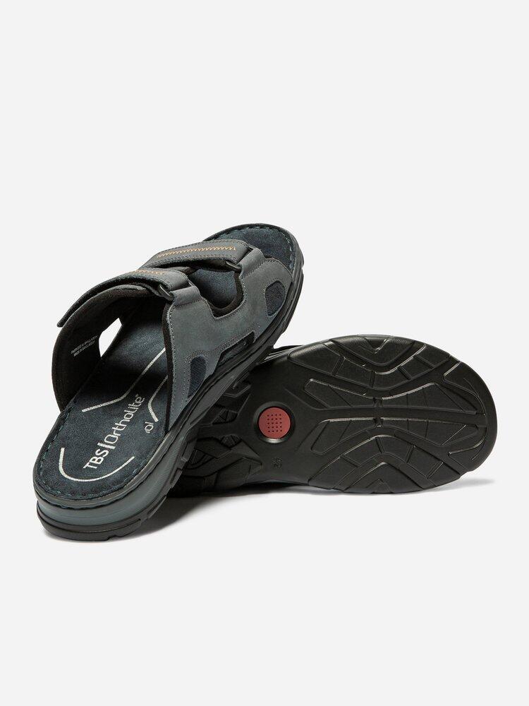 Sandalias de velcro de cuero TBS Jonatan 4/4