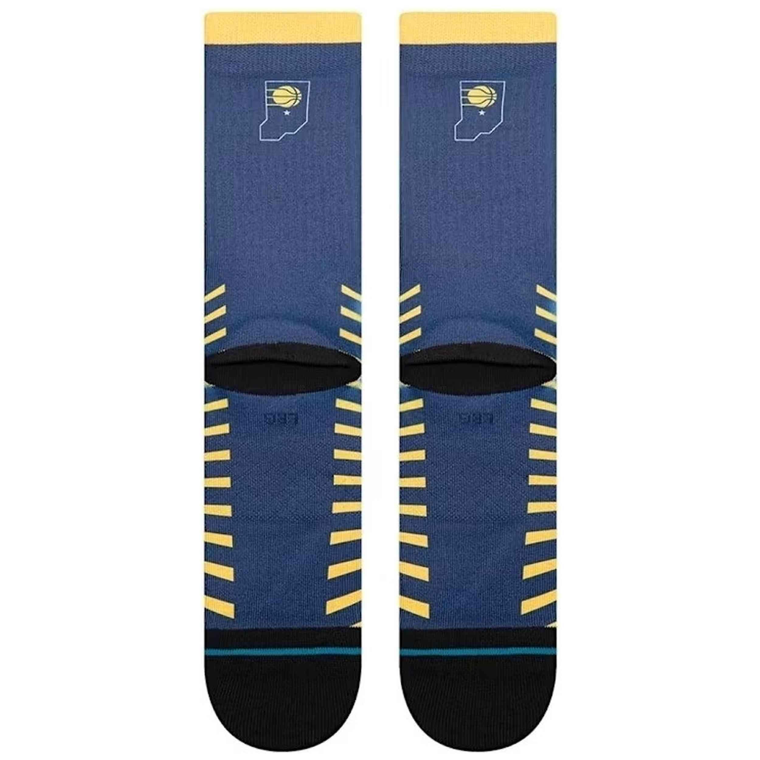 Calzini Stance modello Indiana Pacers 2025/26 Statement Edition Crew per unisex 3/3