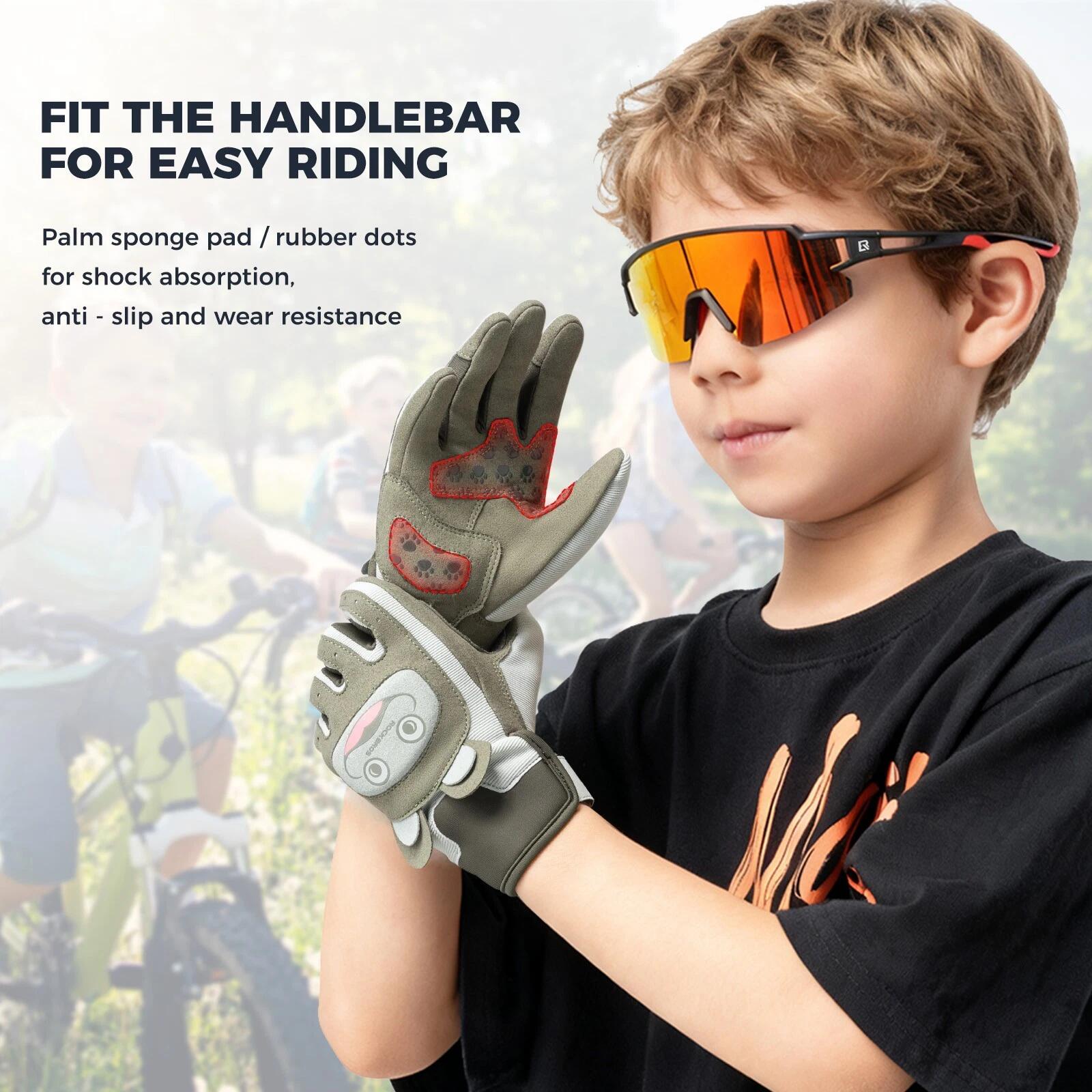 ROCKBROS Kinder Handschuhe Winddicht 3/7