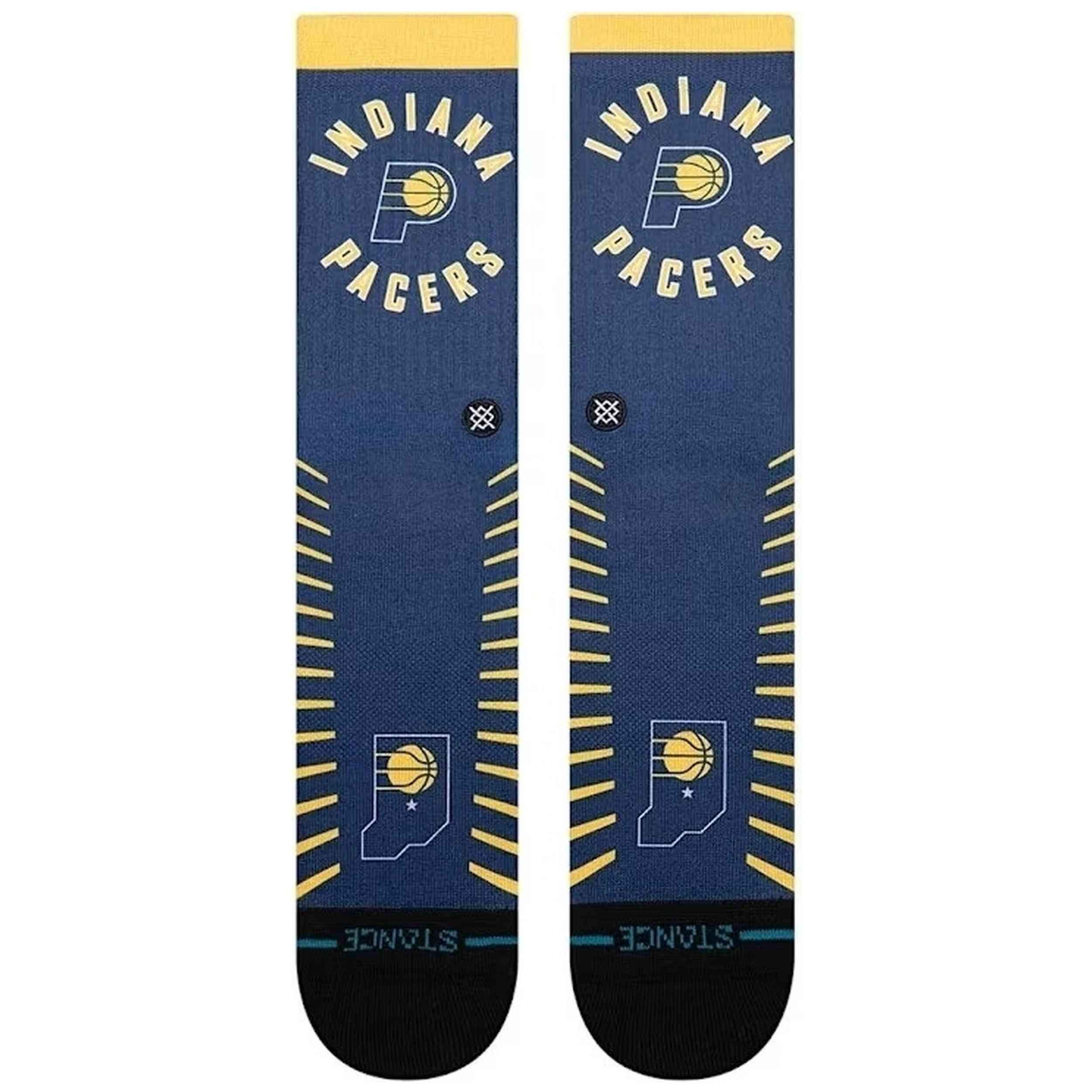 Calzini Stance modello Indiana Pacers 2025/26 Statement Edition Crew per unisex 2/3