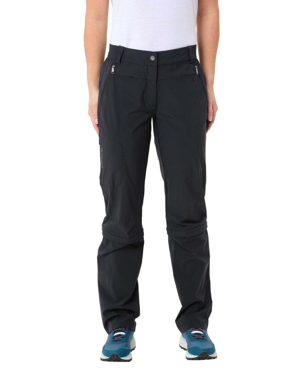 VAUDE Hosen Women's Farley Stretch Capri T-Zip Pants III 3/7