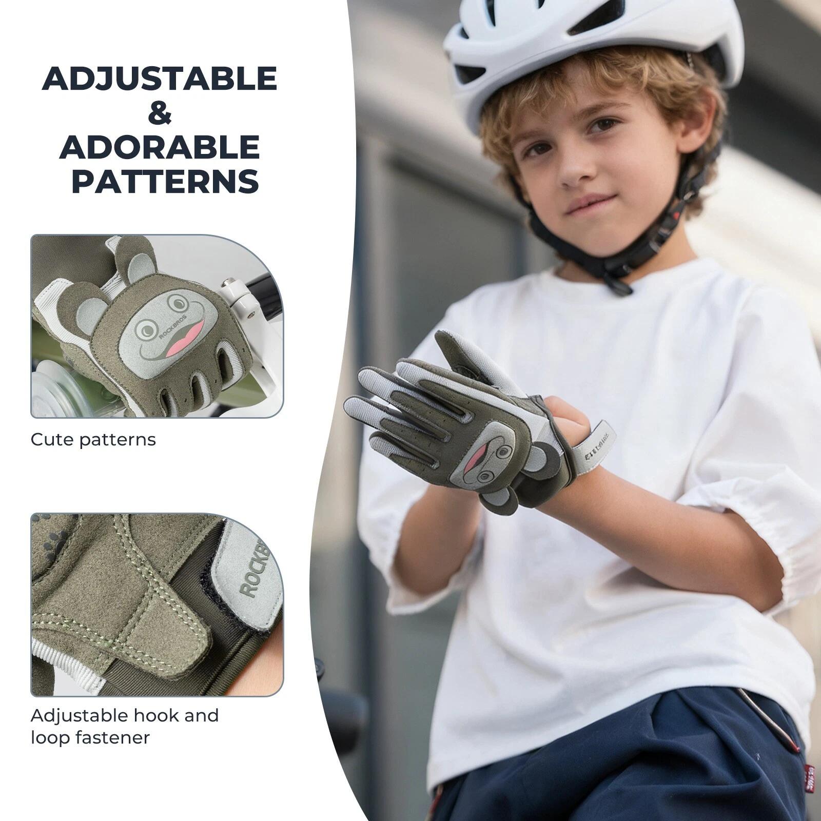 ROCKBROS Kinder Handschuhe Winddicht 5/7