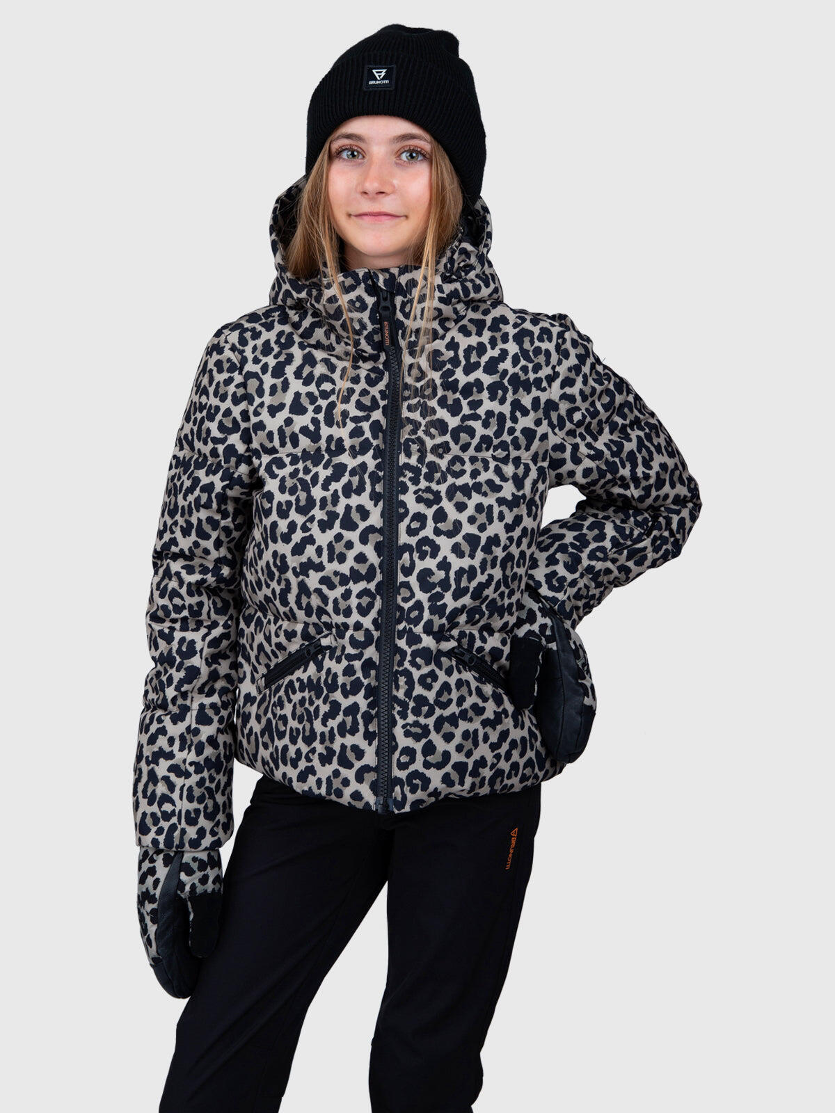 Fiasky Meisjes Snow Jacket Wintersport 10K Waterproof Dazzling Blue 4/6