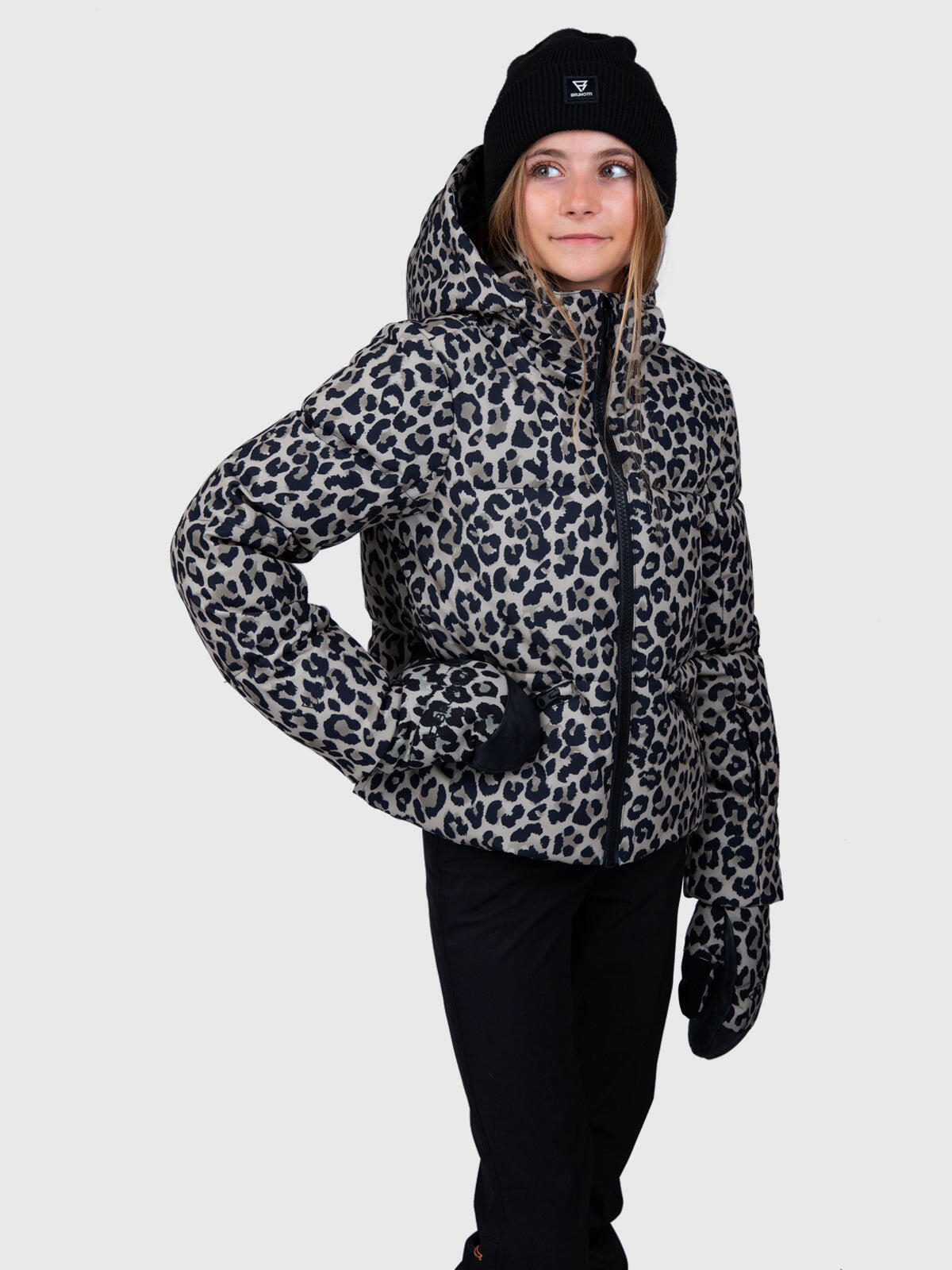 Fiasky Meisjes Snow Jacket Wintersport 10K Waterproof Dazzling Blue 5/6