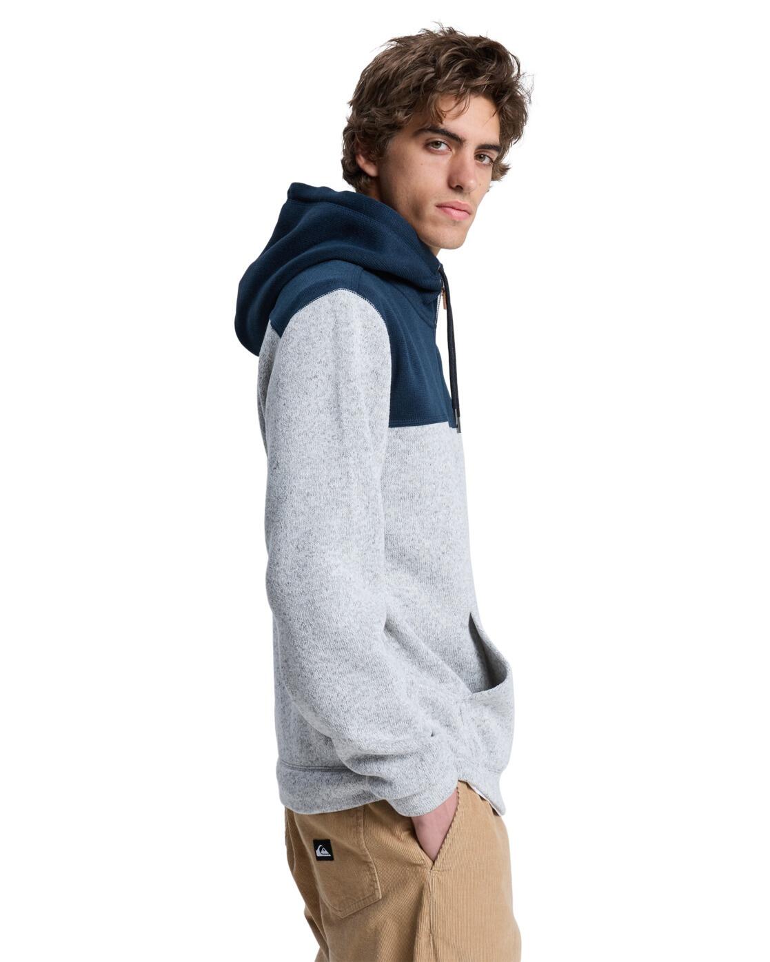 Bluza na zamek dla Mężczyzn KELLER BLOCK ZIP Czarny 3/4