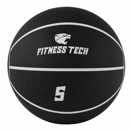 Ballon médicinal avec rebond 5 kg | Ballon Wall Ball Fitness Tech