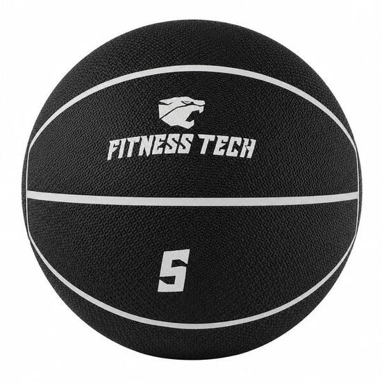Ballon médicinal avec rebond 5 kg | Ballon Wall Ball Fitness Tech