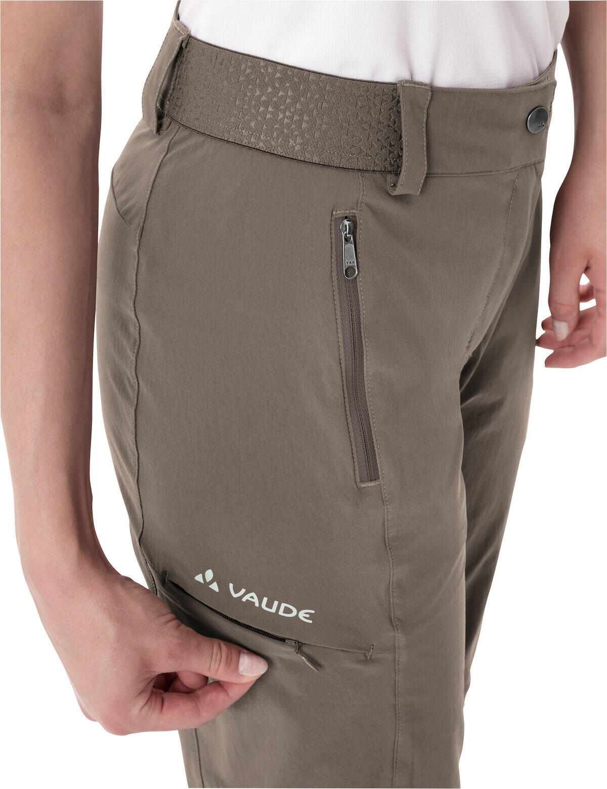 Pantalon dézippable femme VAUDE Farley Stretch ZO II 5/7