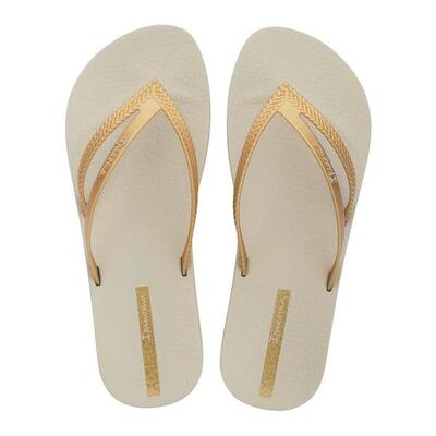 Dames teenslippers anatomic bossa soft beige iii