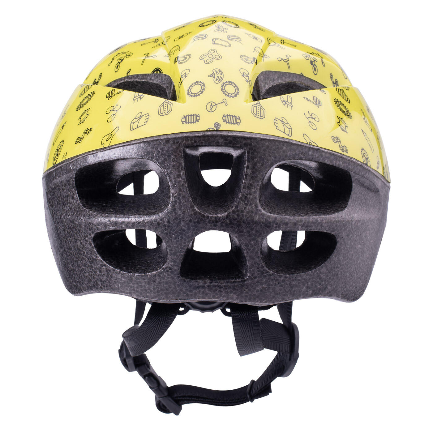 Kinder/Kinderfietshelm Beinn (Groen, Zwart) 2/3
