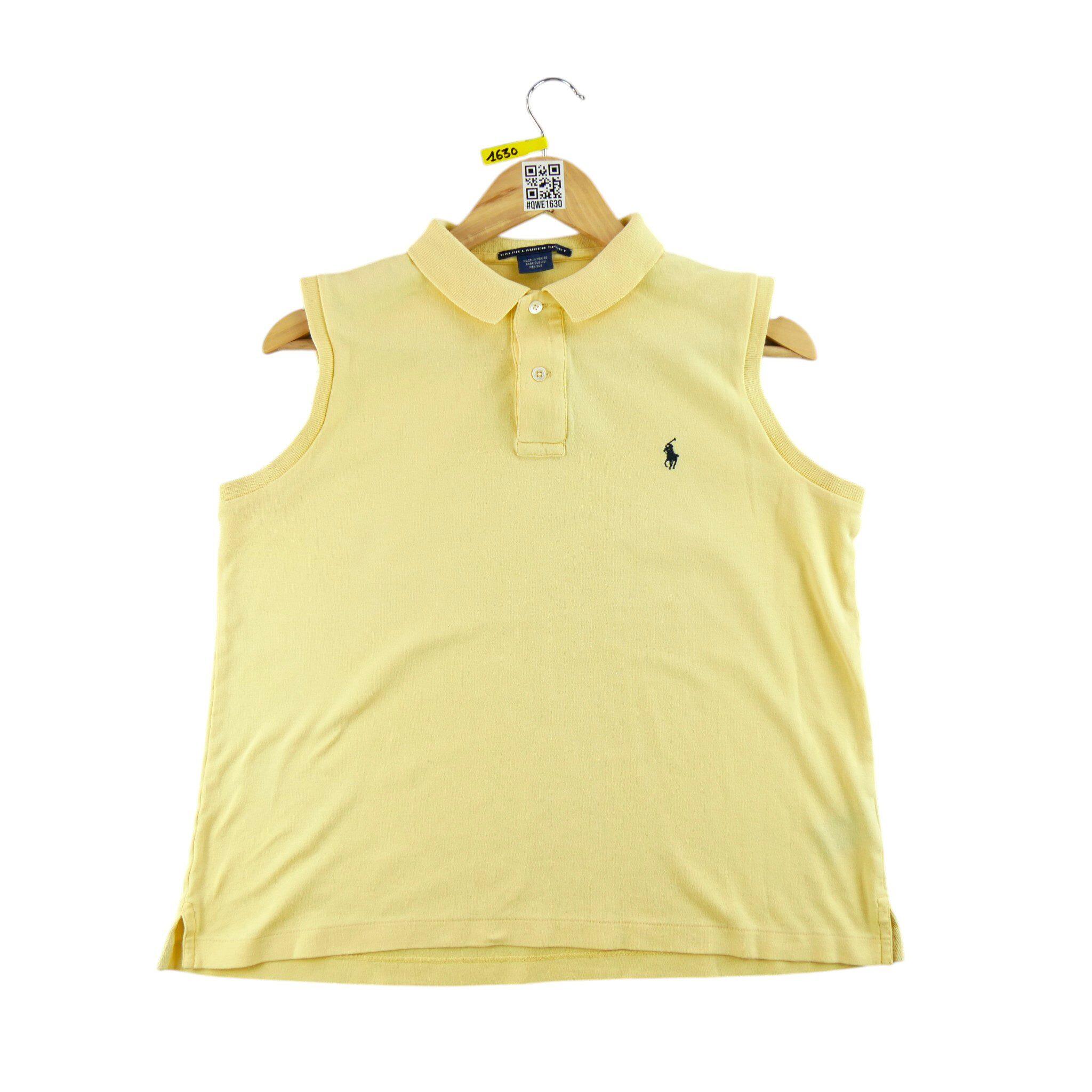 Tweedehands - Mouwloze polo Dames Geel Polo Ralph Lauren - Goede staat 2/7