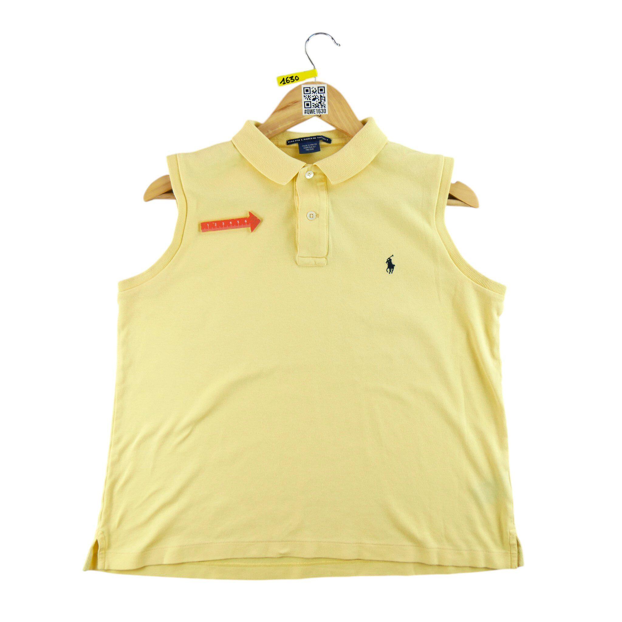 Tweedehands - Mouwloze polo Dames Geel Polo Ralph Lauren - Goede staat 5/7
