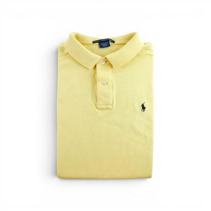 Seconde vie - Polo sans manches Femme Jaune - Bon état