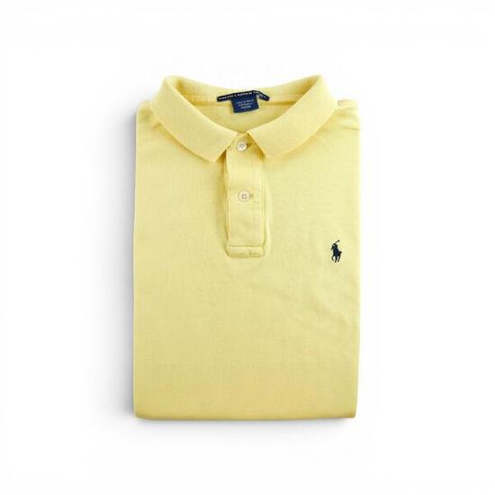 Seconde vie - Polo sans manches Femme Jaune - Bon état