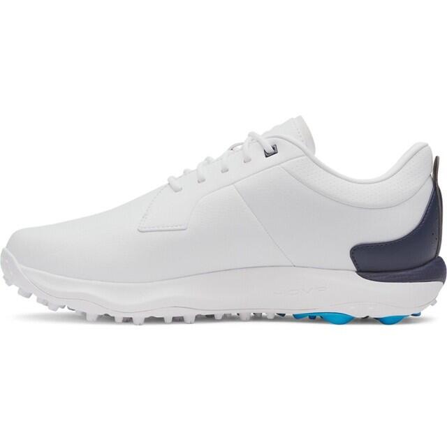 Zapatos Golf Under Armour Drive Glide Sl Hombre Blanco Y Azul Marino 2/5