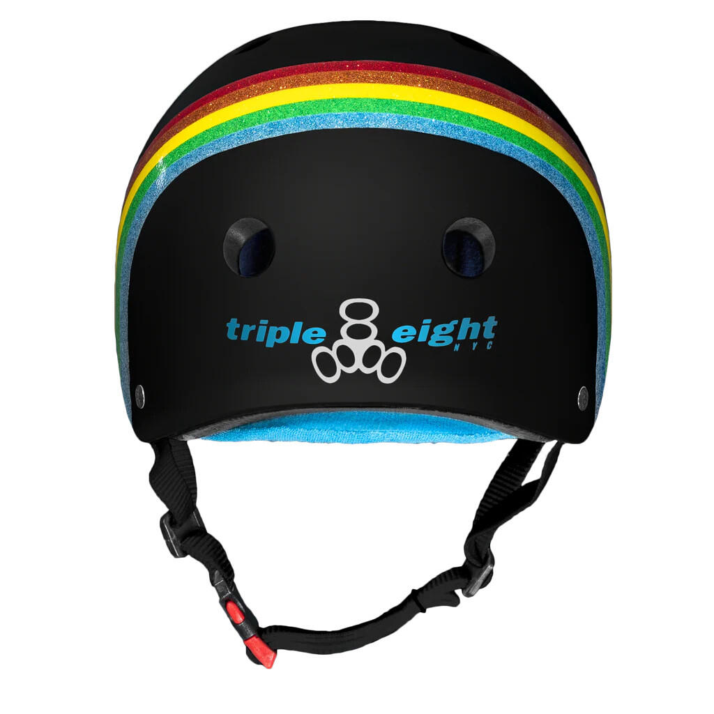 TRIPLE EIGHT Casque Sweatsaver Rainbow Noir- Taille S 3/5