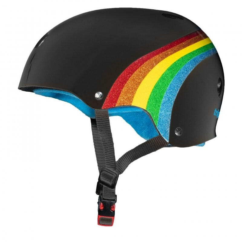 TRIPLE EIGHT Casque Sweatsaver Rainbow Noir- Taille S 2/5