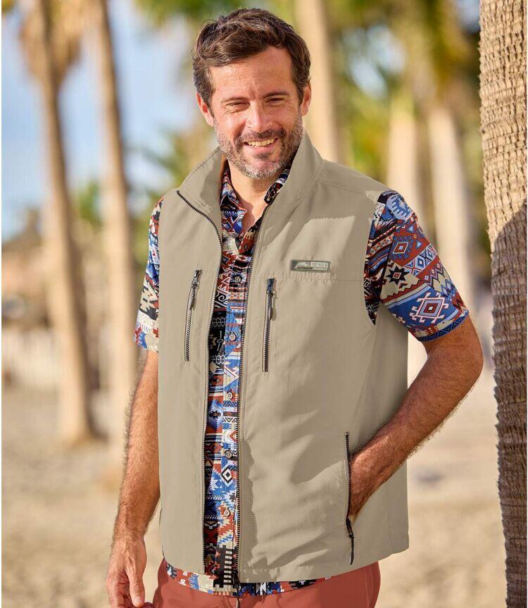 Gilet Reporter Zippé  3/6