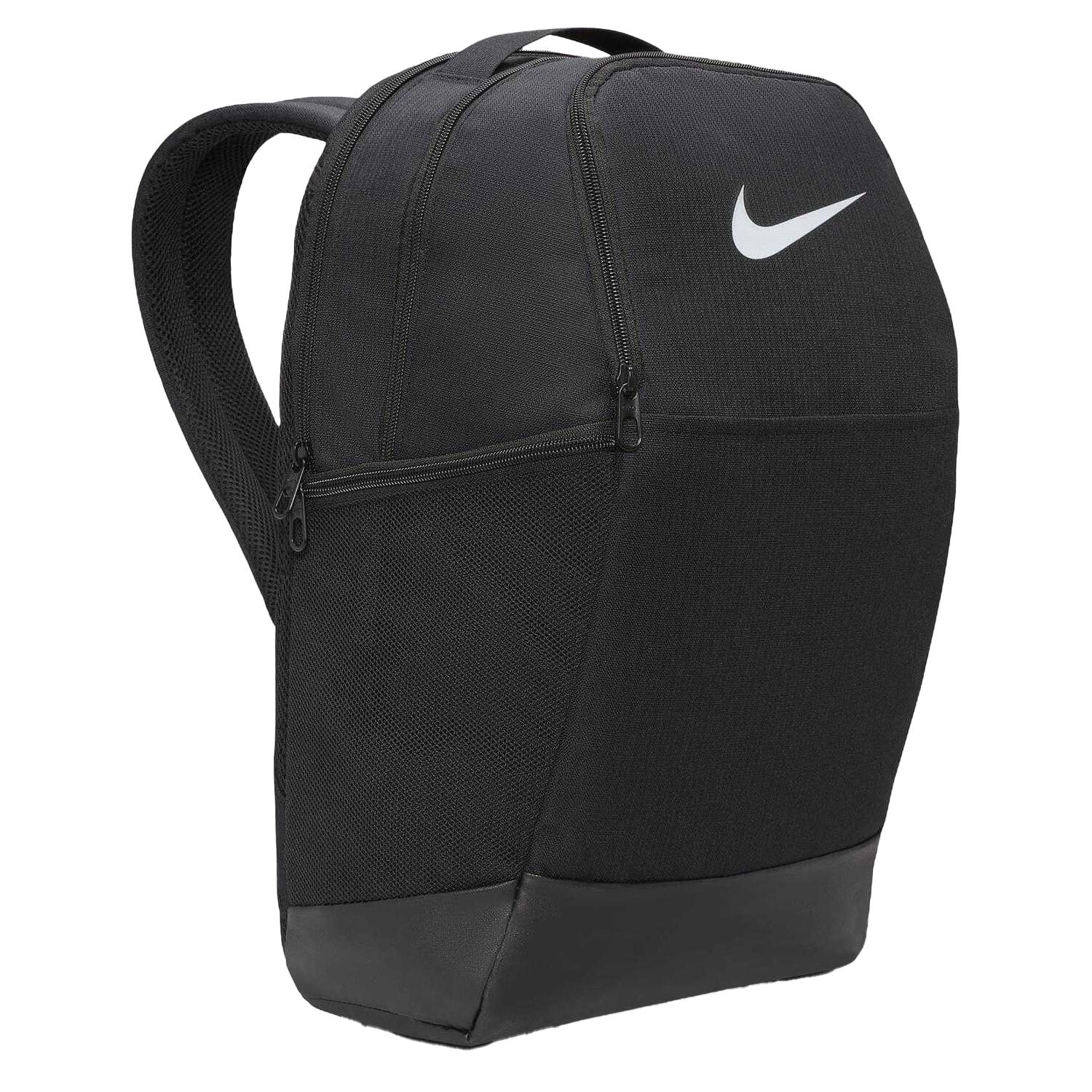 Unisex Adult Brasilia Logo Backpack (Black/White) 3/4