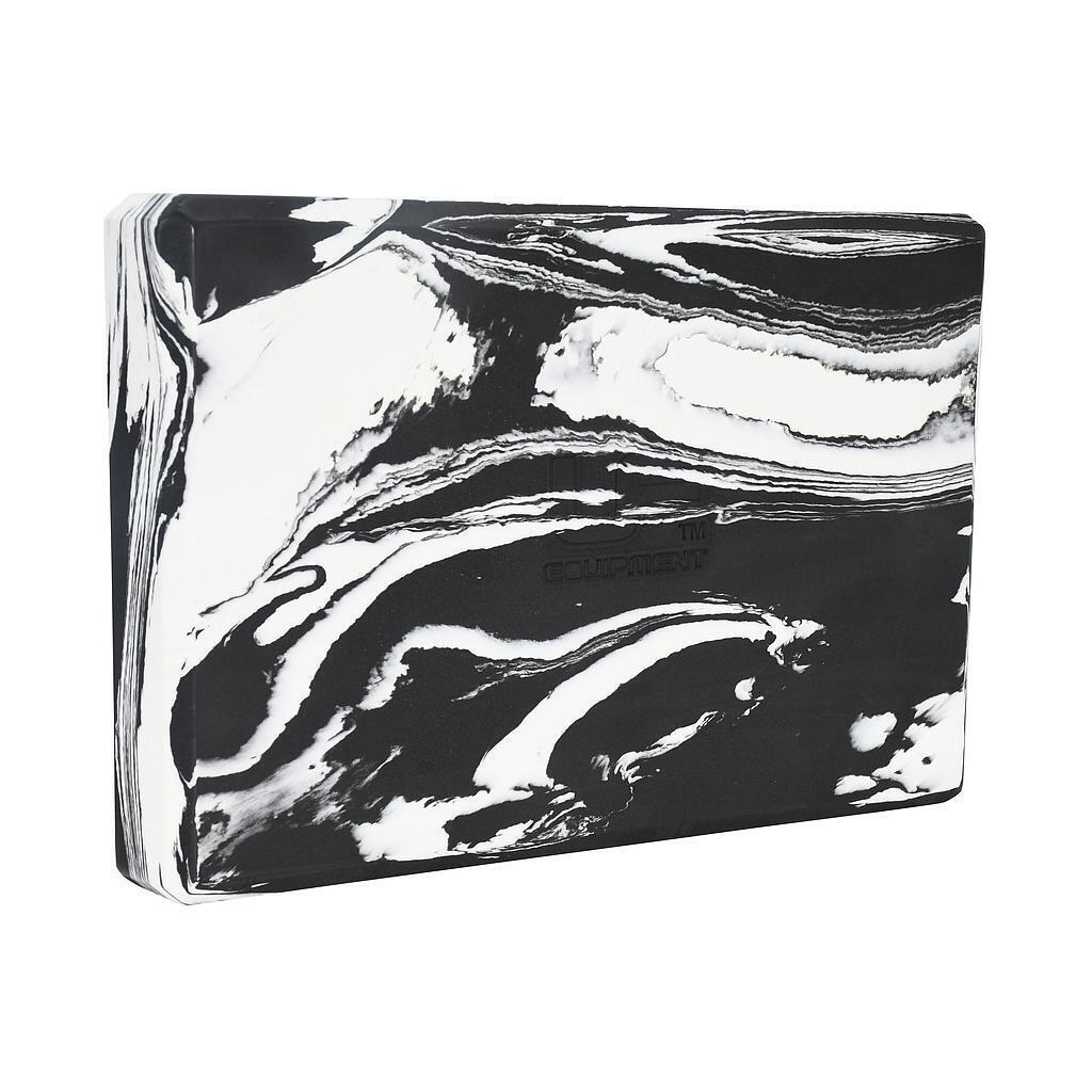 Marble Yoga Block (Black/White) One Size 3/6