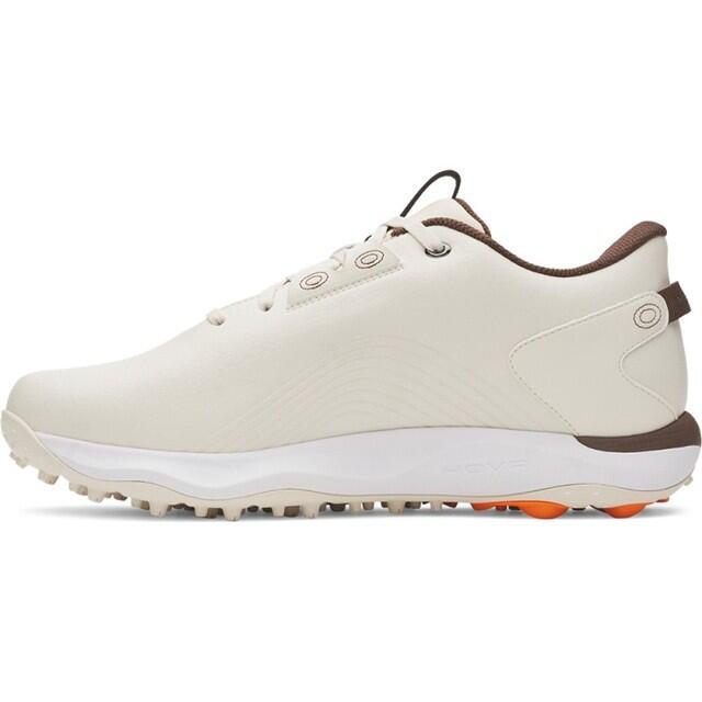 Chaussures de golf Under Armour Drive Fade 2 SL pour homme, beige 2/5