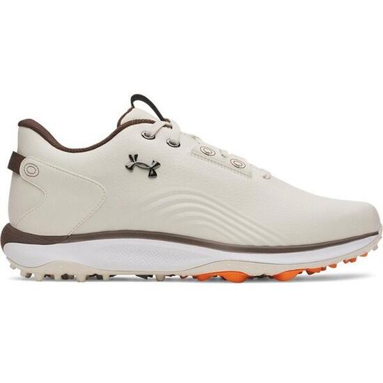 Chaussures de golf Under Armour Drive Fade 2 SL pour homme, beige