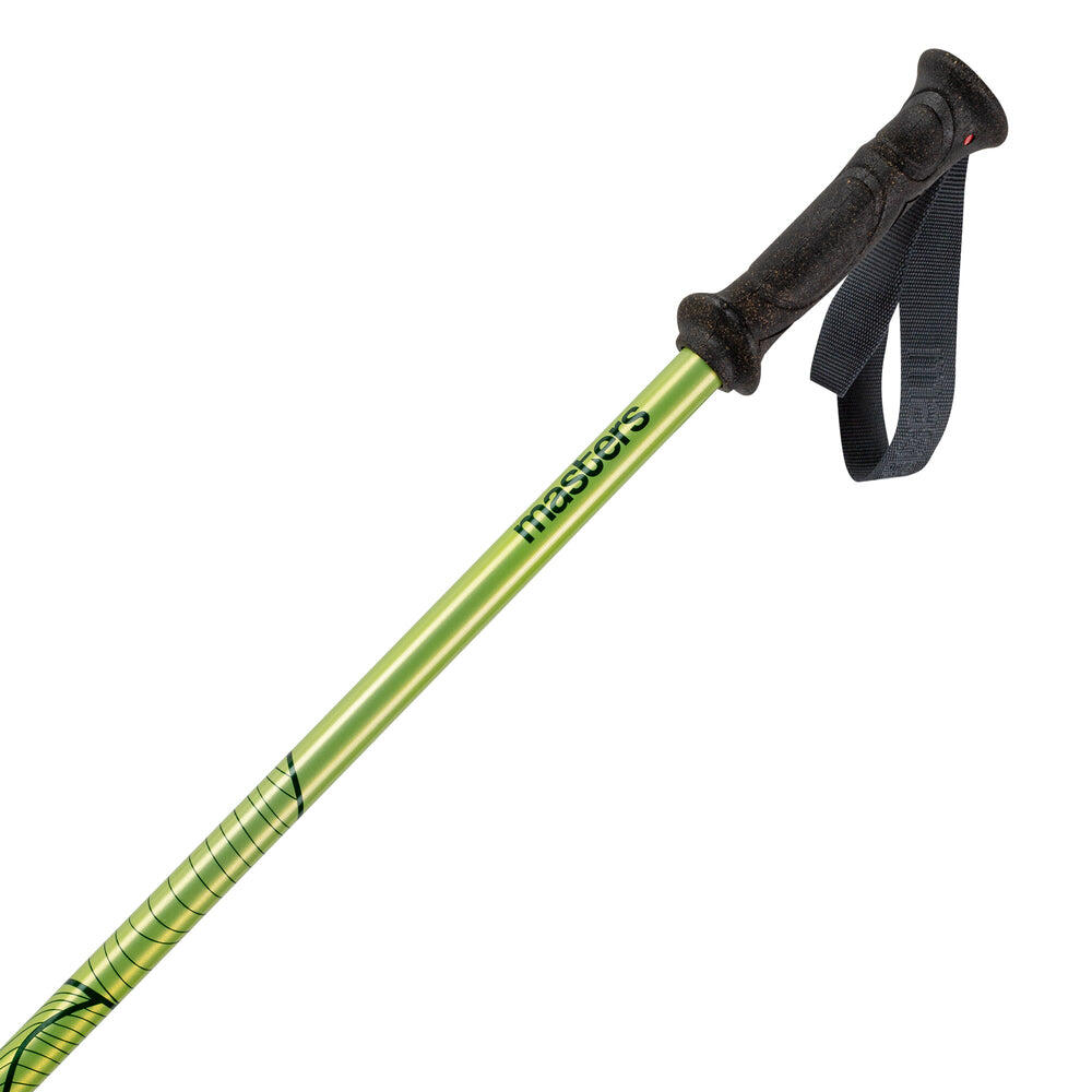 Kije trekingowe Masters SCOUT LIME LIME/DARK GREEN Uniwersalny