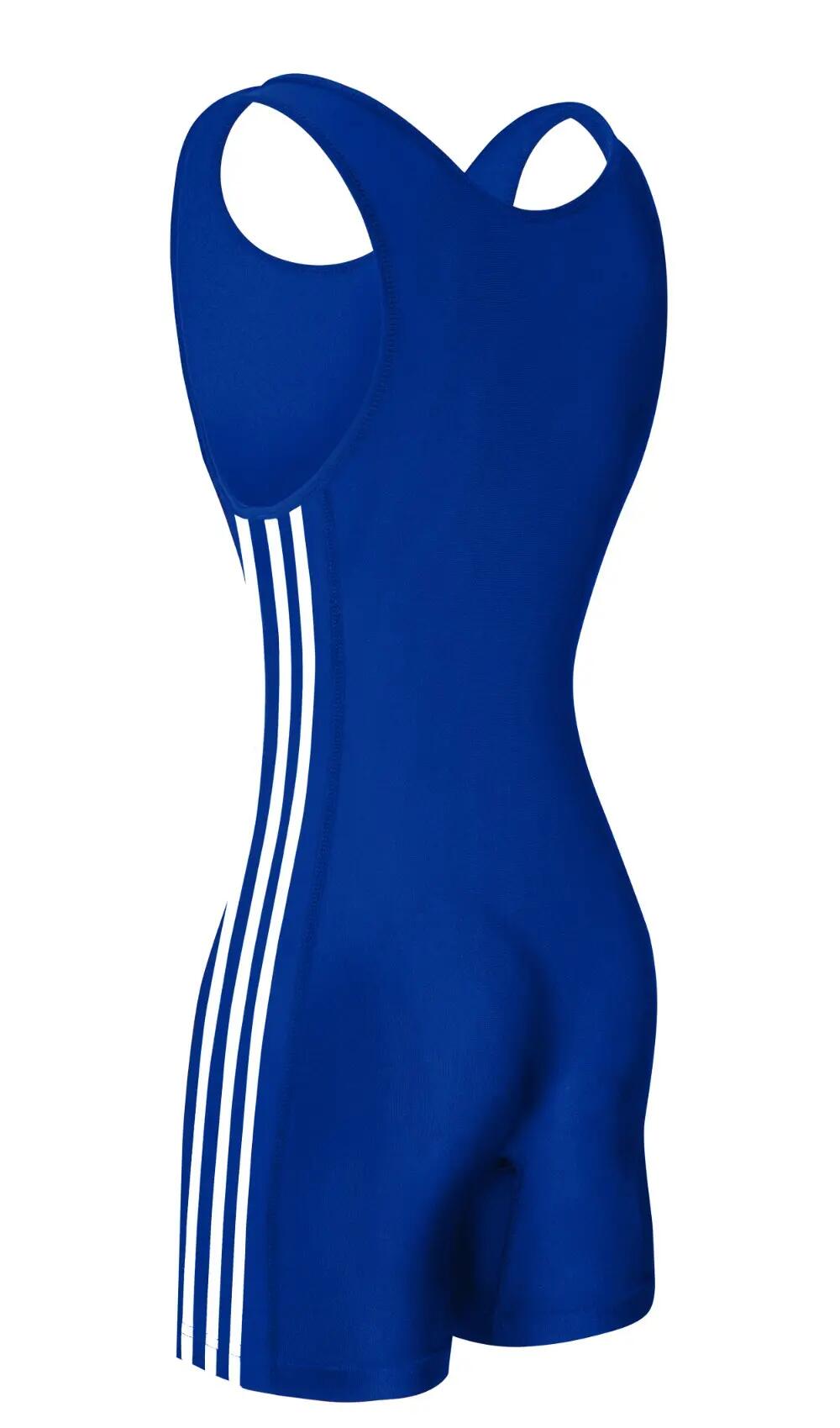 Kombinezon męski Adidas - 3 Stripe Singlet 2/4