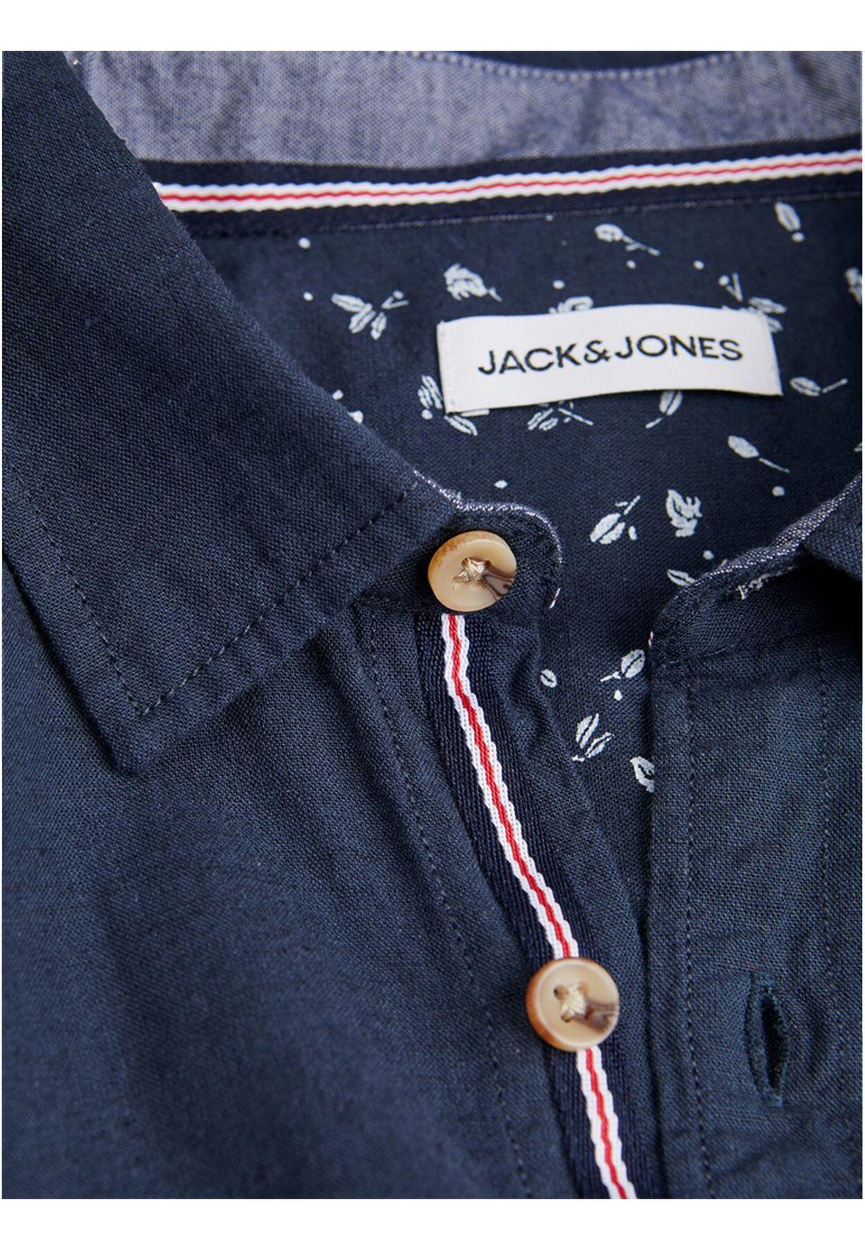 Camicia uomo jack&jones blu 3/3