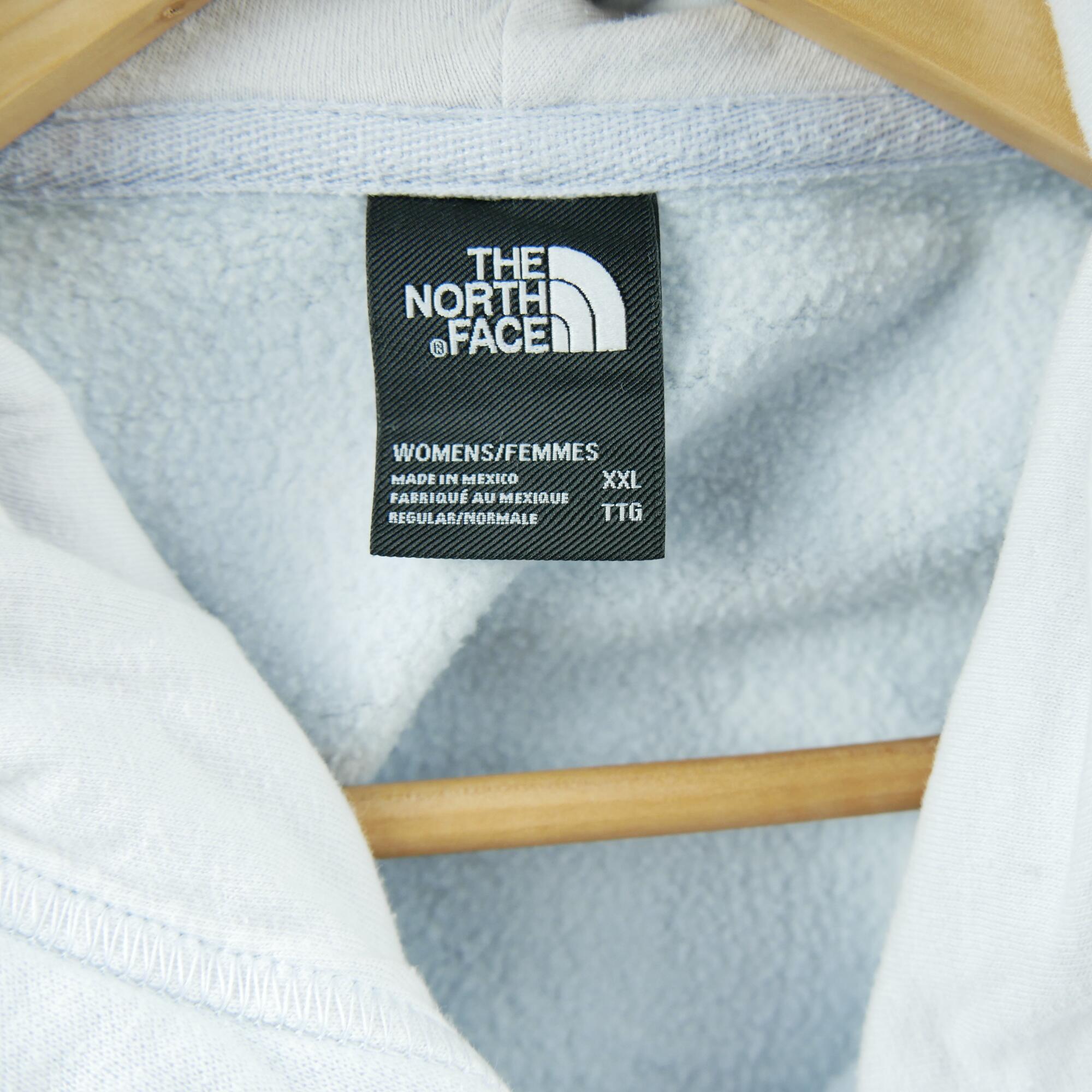 Seconde vie - Sweat à capuche Femme TNF Gris - Excellent 5/6