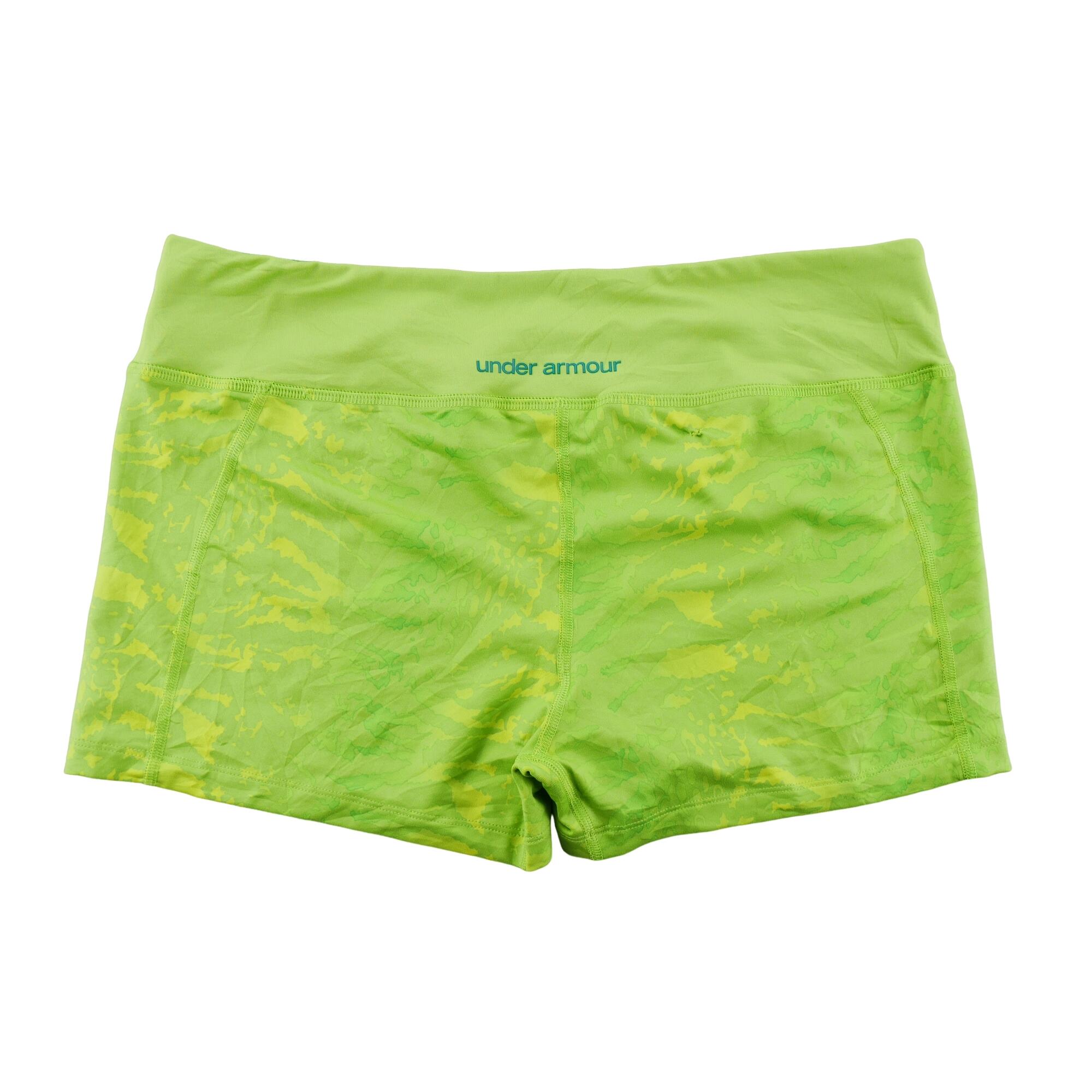 Segunda Vida - Short mujer gym running verde flúor - Bueno 2/6