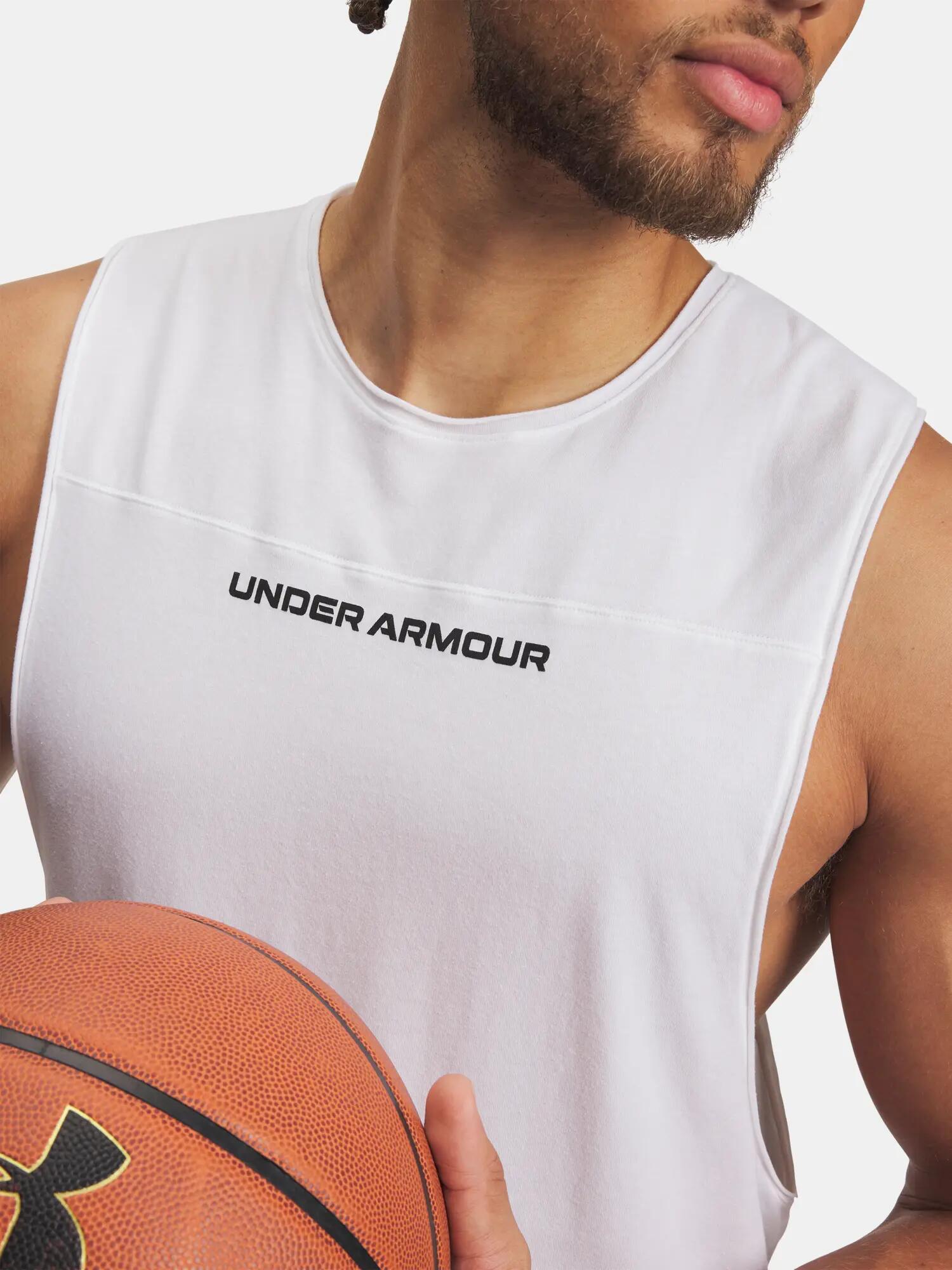 Heren Under Armour UA Hoops Training Tanktop 3/3